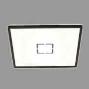 LED-Deckenleuchte Free, 42 x 42 cm, schwarz