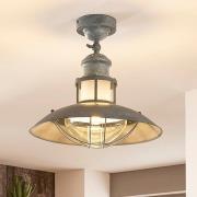 Betongraue Deckenlampe Louisanne, Industriestil