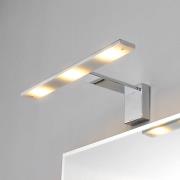 LED-Spiegelleuchte Lorik, chrom