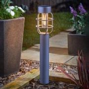 LED-Solar-Erdspießleuchte Anglia, 2er-Set, anthrazit, IP44