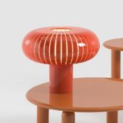 Kartell Tischleuchte Teresa Special Edition, orange, Ø 50 cm