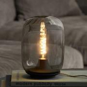 EVA Solo LED-Tischleuchte Acorn, steingrau, Glas, dimmbar