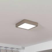 LED-Anbaupanel Fueva 5 IP20 830 nickel 16x16cm