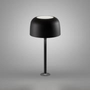 Bover LED-Einbau-Tischlampe Bol, schwarz matt, Höhe 33 cm