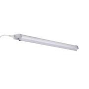 LED-Wandleuchte 957021102, Länge 121 cm, silber, 4.200 K