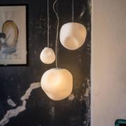 Foscarini Hängeleuchte Hoba Piccola, Ø13cm, Abhängung 350 cm