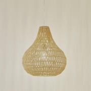 Lindby Hängeleuchte Miryam, Hanfseil natur, Ø 40 cm