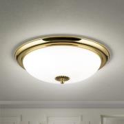 Deckenleuchte Empire, Ø 48 cm, gold, Glas opal matt