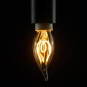 SEGULA LED-Kerze Windstoß E14 3,2W 2.200K dimmbar