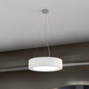 Bover LED-Deckenlampe Urban, silberfarben/weiß, Ø 60 cm