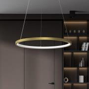 LED-Hängeleuchte HOOP, 27 W, Ø 50 cm, 4.000 K, gold