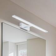 LED-Wandlampe Gallery, chromfarben, Metall Breite 62 cm IP44