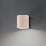 Wandleuchte Eve, buche, Holz, Ø 8 cm, GU10