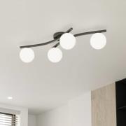 Deckenlampe Opus, Länge 85 cm, opal, Länge 84 cm, 4-flg.