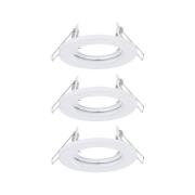 Paulmann GU10-Einbaulampe 3er-Set starr, weiß