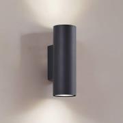 Lindby Wandleuchte Joffrey,  18 cm, schwarz, up/down, GU10