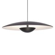 MARSET Ginger LED-Pendel Triac Ø42cm wenge/weiß