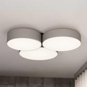 EGLO connect Smart-LED-Deckenleuchte Barbano-Z, grau