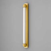 OLEV LED-Wandlampe CHARMER, gold, Metall/Glas, 2.700 K, IP44