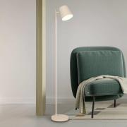 LED-Akku-Stehleuchte Blake, sand, Metall, dimmbar