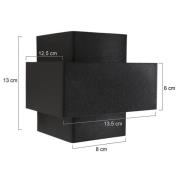 Wandleuchte Muro 3367, schwarz, up/down, G9, 2.700 K