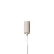 Hängeleuchte Sopel 1, taupe, 1-flammig, Stahl, G9, Ø 5 cm
