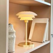 Dyberg Larsen LED-Akku-Tischlampe DL20, Höhe 30 cm, Glas