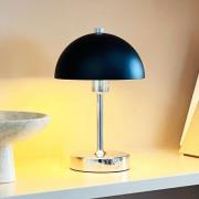 Dyberg Larsen LED-Akku-Tischlampe Malmö, Höhe 23 cm, Metall