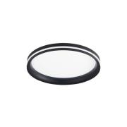 LED-Deckenlampe Isy, schwarz, Ø 35 cm, Metall, CCT, dimmbar