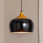 Hängeleuchte Berceste 212-S Ø30cm schwarz/gold