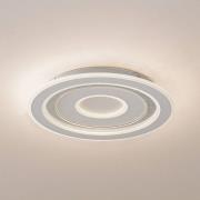 Lindby LED-Deckenleuchte Lorvik, Ø 40 cm, weiß, CCT, dimmbar