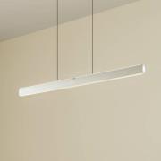 Lucande LED-Hängelampe Arvon, alufarben, 117cm, dimmbar, CCT
