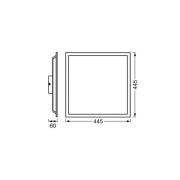 OSRAM SMART+ WiFi LED-Panel PLANON MAGIC, weiß 45 cm RGB CCT