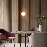 Audo LED-Deckenlampe TR Bulb, messing/weiß, dimmbar