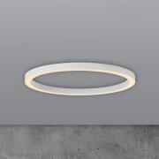 PURE LED-Deckenlampe Lines, Ø 70 cm, weiß, CCT Fernbedienung