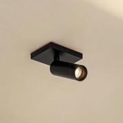 Arcchio Deckenstrahler Brinja Slim, schwarz, 1-flg GU10 MR11