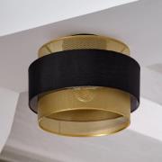 OSRAM Deckenleuchte Decor Hornet, 1-flammig, schwarz/gold