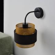 OSRAM Wandleuchte Decor Hornet, 1-flammig, schwarz/gold, E27