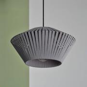 OSRAM Hängelampe Decor Stripes Ø 30,5 cm, grau, Textil, E27