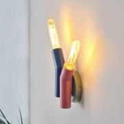 OSRAM Wandleuchte Decor Straw, 2-fl., bunt, Stahl, E27