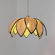 OSRAM Hängelampe Decor Rattan Lotus, Ø 48 cm, beige, E27