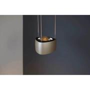LOOM DESIGN LED-Pendelleuchte Air, grau, Alu, 13 cm