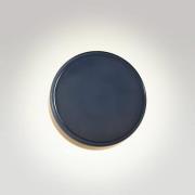 MARSET LED-Wandlampe Caramel, blau, Ø 22 cm, TRIAC, Glas