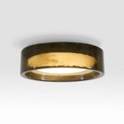 MARSET LED-Deckenlampe Ringo, Ø 70 cm, rauchgrau dunkel, CCT