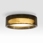 MARSET LED-Deckenlampe Ringo, Ø 90 cm, rauchgrau dunkel