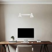 Deckenleuchte Trogir, beige, 2-flammig, Länge 27 cm