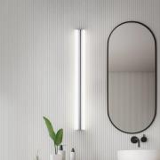 Helestra LED-Spiegellampe LOOM, Länge 90 cm, chrom, IP44