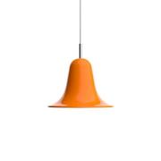 Verpan Hängeleuchte Pantop, orange, Ø 23 cm, Metall, E14