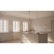 Nuura Einbaustrahler Anoli Spot Recessed, Ø 10 cm, weiß/gold