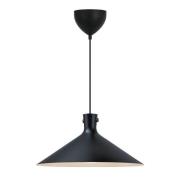 Pendelleuchte Dorina, schwarz, Ø 45 cm, Metall